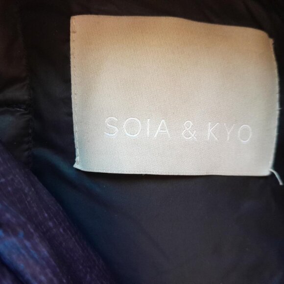 Soia & Kyo Full Length Down Coat, size Small - Picture 7 of 13